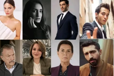 مسلسل المحتالون من بطولة بوراك دينيز وبطولة النجمة هلال ألتنبيليك.