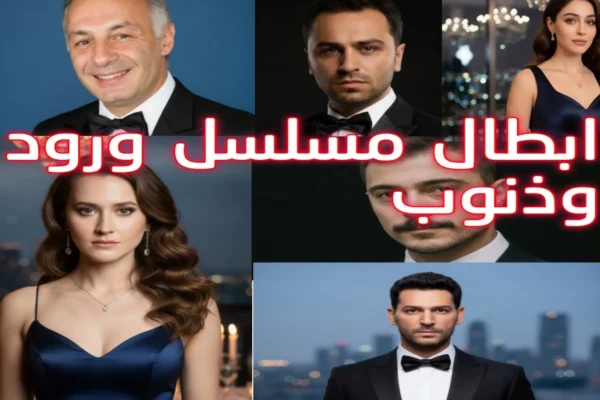 أبطال مسلسل الورود والذنوب: السيرة الذاتية وتحليل الشخصيات