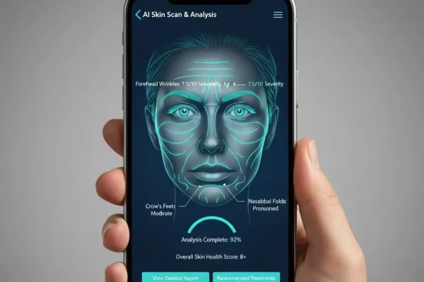 تطبيقات الذكاء الاصطناعي لتحليل البشرة 2026: كيف تختارين روتينك بدقة؟