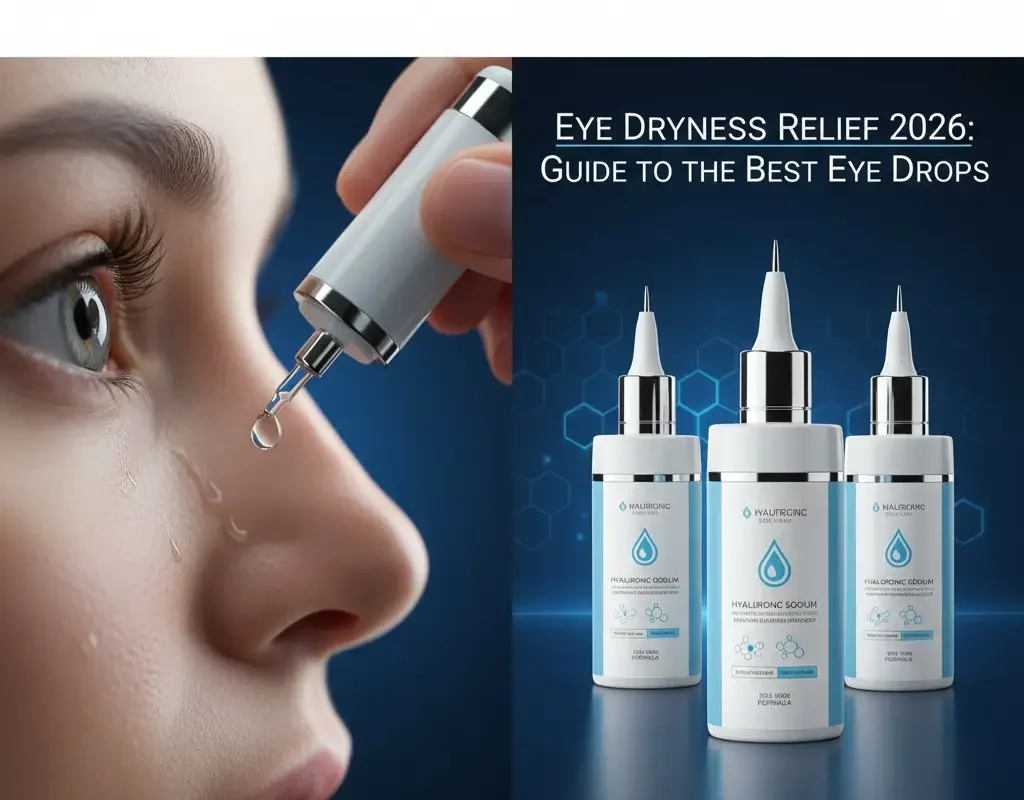 دليل أفضل قطرة جفاف العين 2026: خيارات الأطباء والتقنيات الحديثة