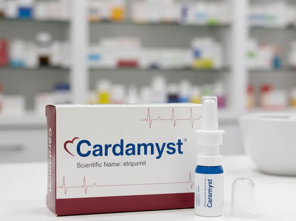 دواء كارداميست Cardamyst (Etripamil): ألاستخدامات، الجرع، الاعراض الجانبية