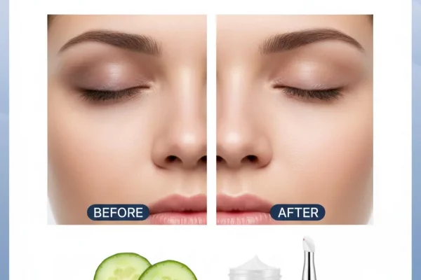 دليل علاج الهالات السوداء والانتفاخات: حلول منزلية وطبية