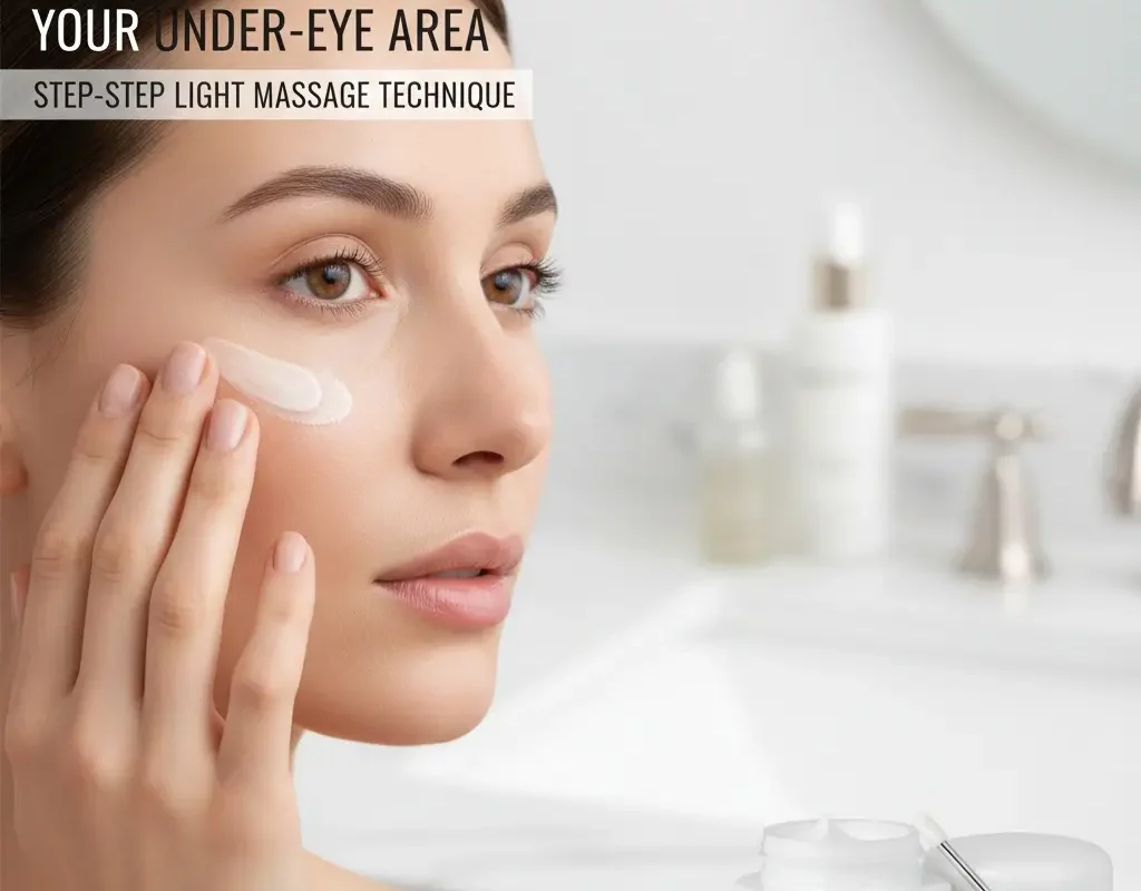 كيفية ترطيب منطقة تحت العين:  خطوات صحيحة لنتائج احترافية