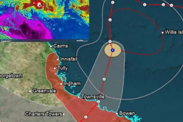 Tropical Cyclone Koji (12U): Path, Warnings, and Latest Impact Updates for Queensland