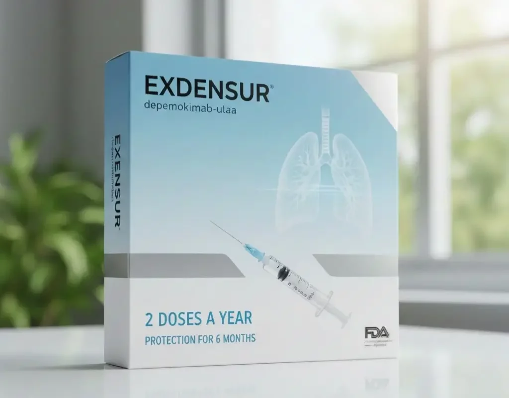 دواء إكزدنسر Exdensur (Depemokimab) لعلاج الربو الشديد: الجرعة وآلية العمل