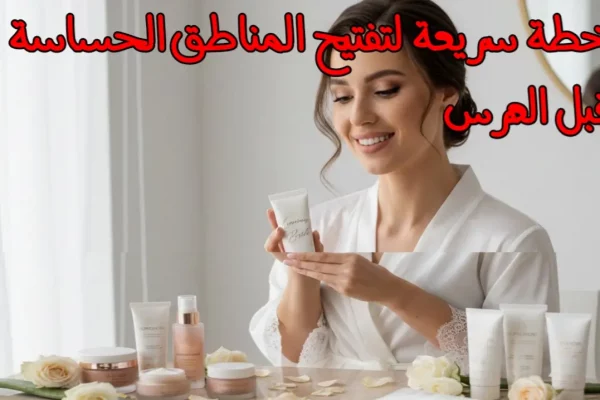 جدول تفتيح المناطق الحساسة للعروس في أسبوع: خطة الطوارئ السريعة