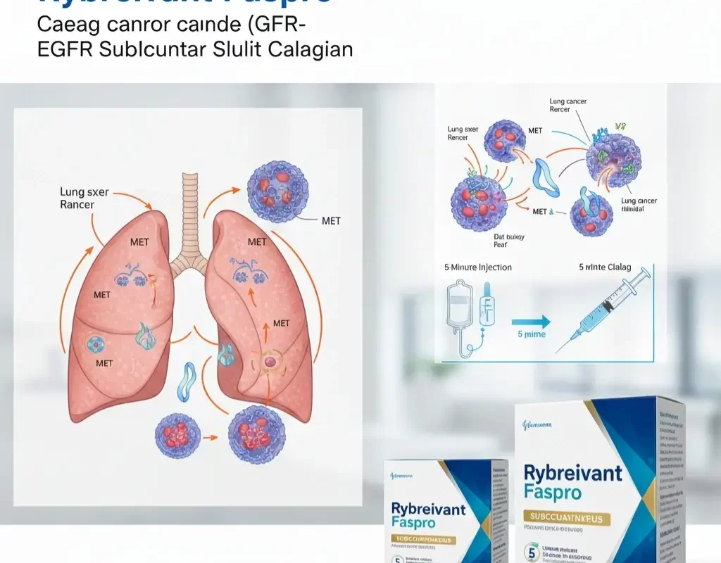 دواء ريبريفانت فسبرو Rybrevant Faspro (Amivantamab): استخدامات، الجرعات