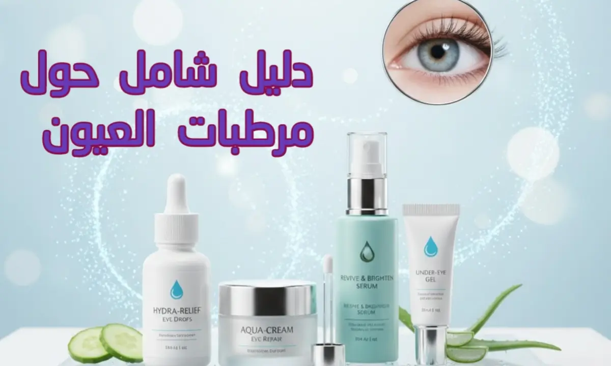 أفضل مرطبات العين 2026: دليل شامل لقطرات وكريمات العين