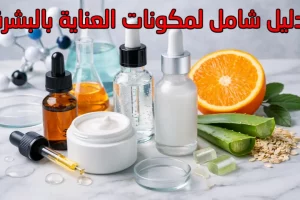 دليل شامل 2026 لفهم مكونات العناية بالبشرة: اختيار المنتجات المثالية لكل نوع بشرة