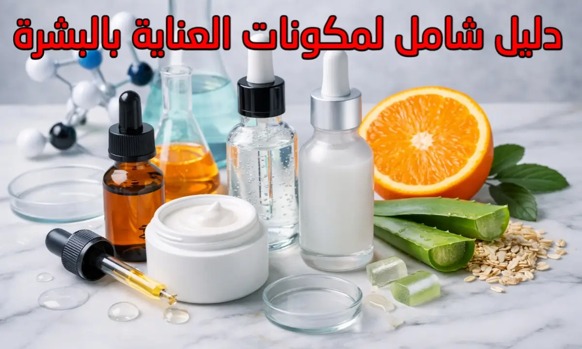 دليل شامل 2026 لفهم مكونات العناية بالبشرة: اختيار المنتجات المثالية لكل نوع بشرة