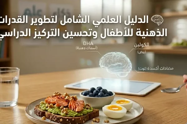 الدليل العلمي الشامل لتطوير القدرات الذهنية للأطفال وتحسين التركيز الدراسي